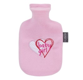FASHY bouillotte enfant 0.8l rose girl polaire th