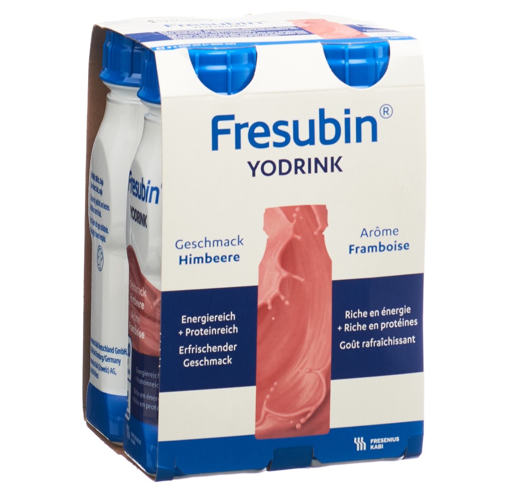 FRESUBIN YoDrink framboise (nouv) 4 x 200 ml