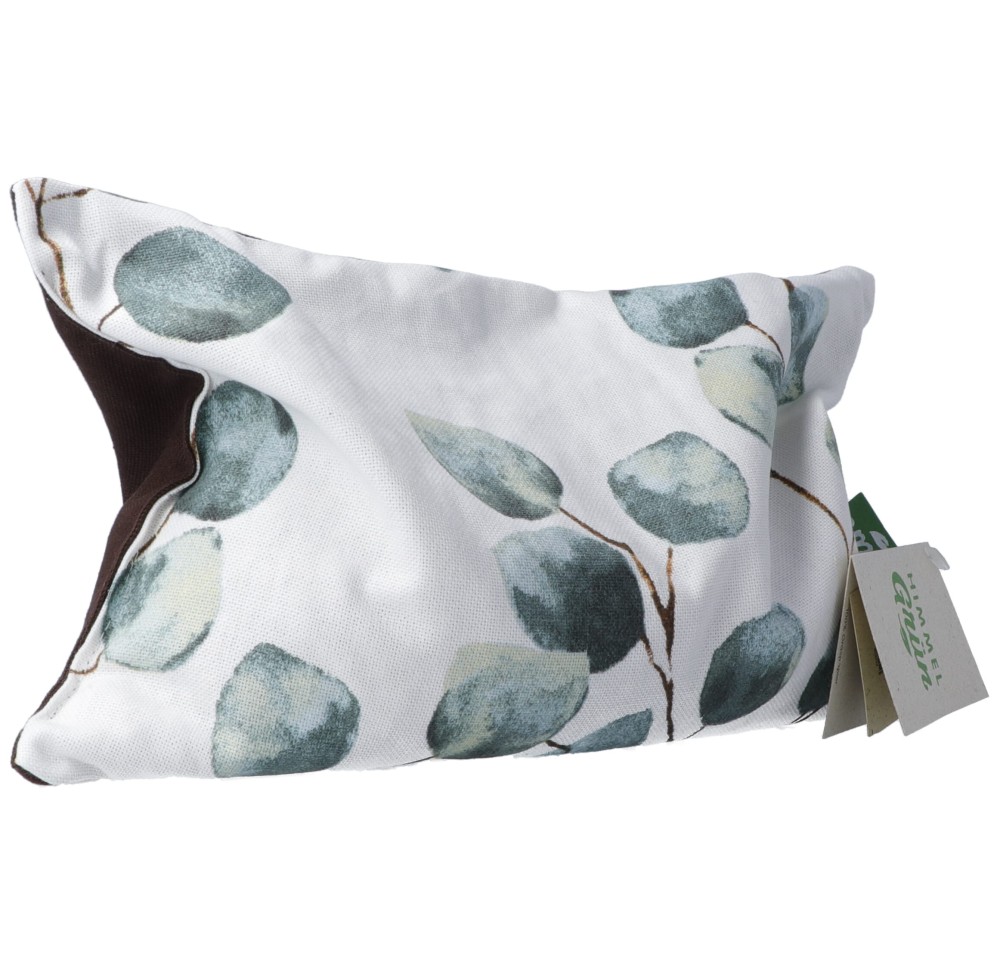 HIMMELGRÜN coussin noyaux ceri 30x20cm eucalyptus