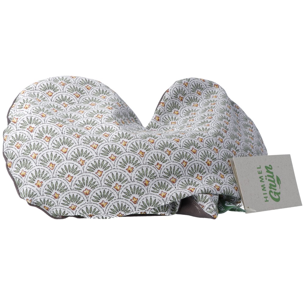HIMMELGRÜN coussin pépins raisin 30x26cm cœur harm HIMMELGRÜN coussin pépins raisin 30x26cm cœur harm