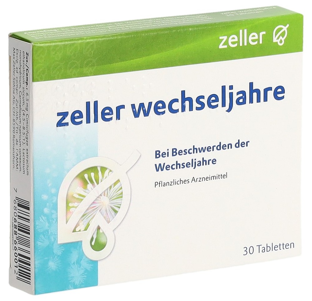 ZELLER ménopause cpr 30 pce ZELLER ménopause cpr 30 pce