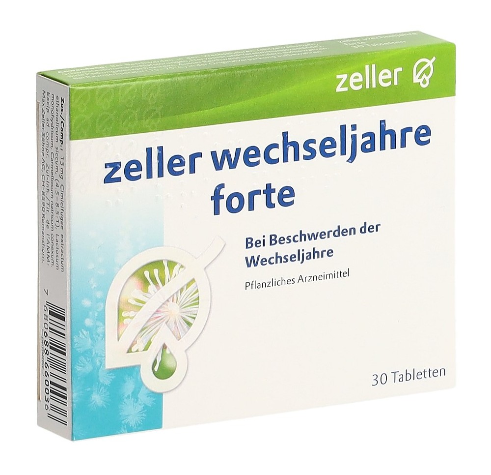 ZELLER ménopause forte cpr 30 pce ZELLER ménopause forte cpr 30 pce