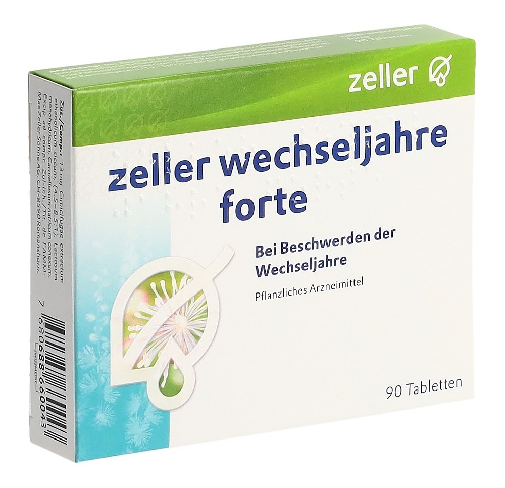 ZELLER ménopause forte cpr 90 pce