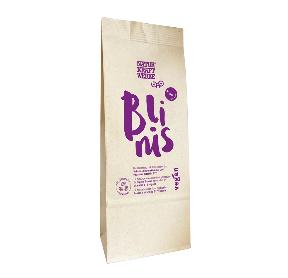 NATURKRAFTWERKE Blinis Mix avec B12 bio 150 g