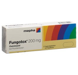 FUNGOTOX cpr vag 200 mg 3 pce