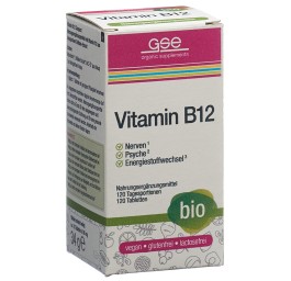 GSE Vitamine B12 Compact cpr bio verre 120 pce