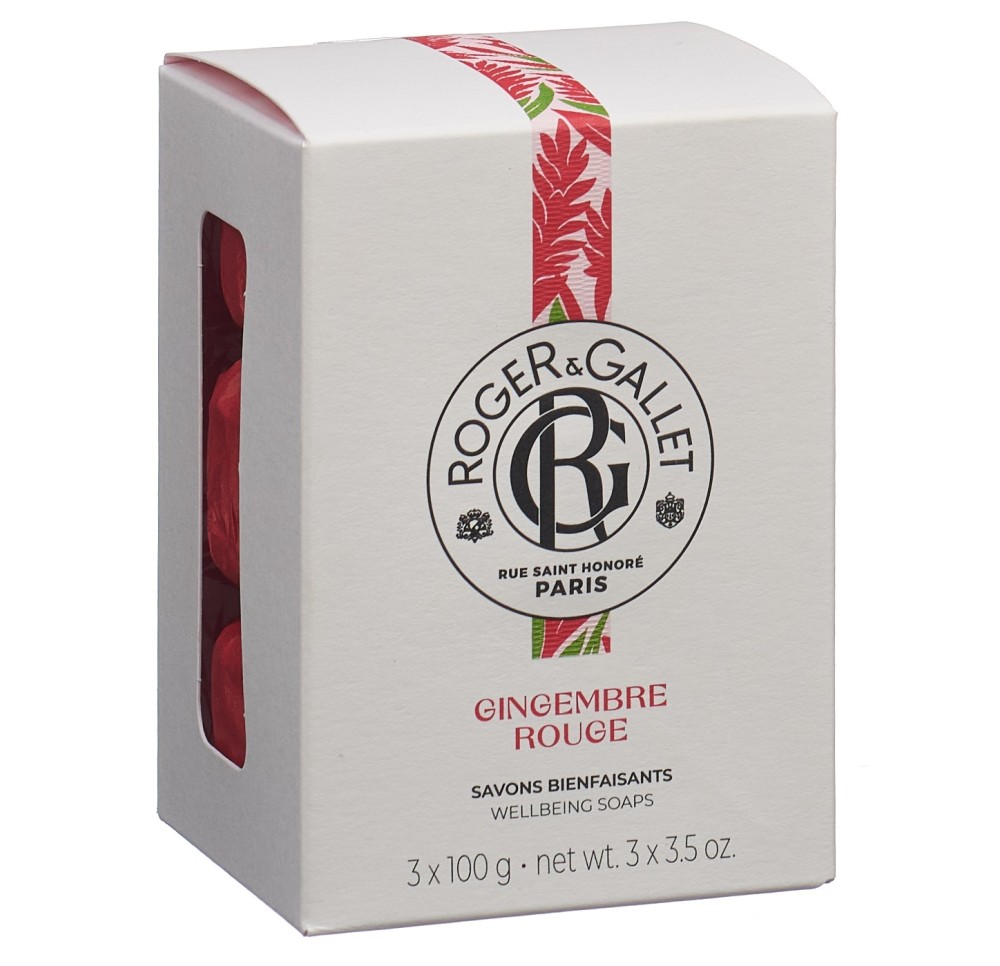 ROGER GALLET GING RO Boite 3 Savons 3 x 100 g