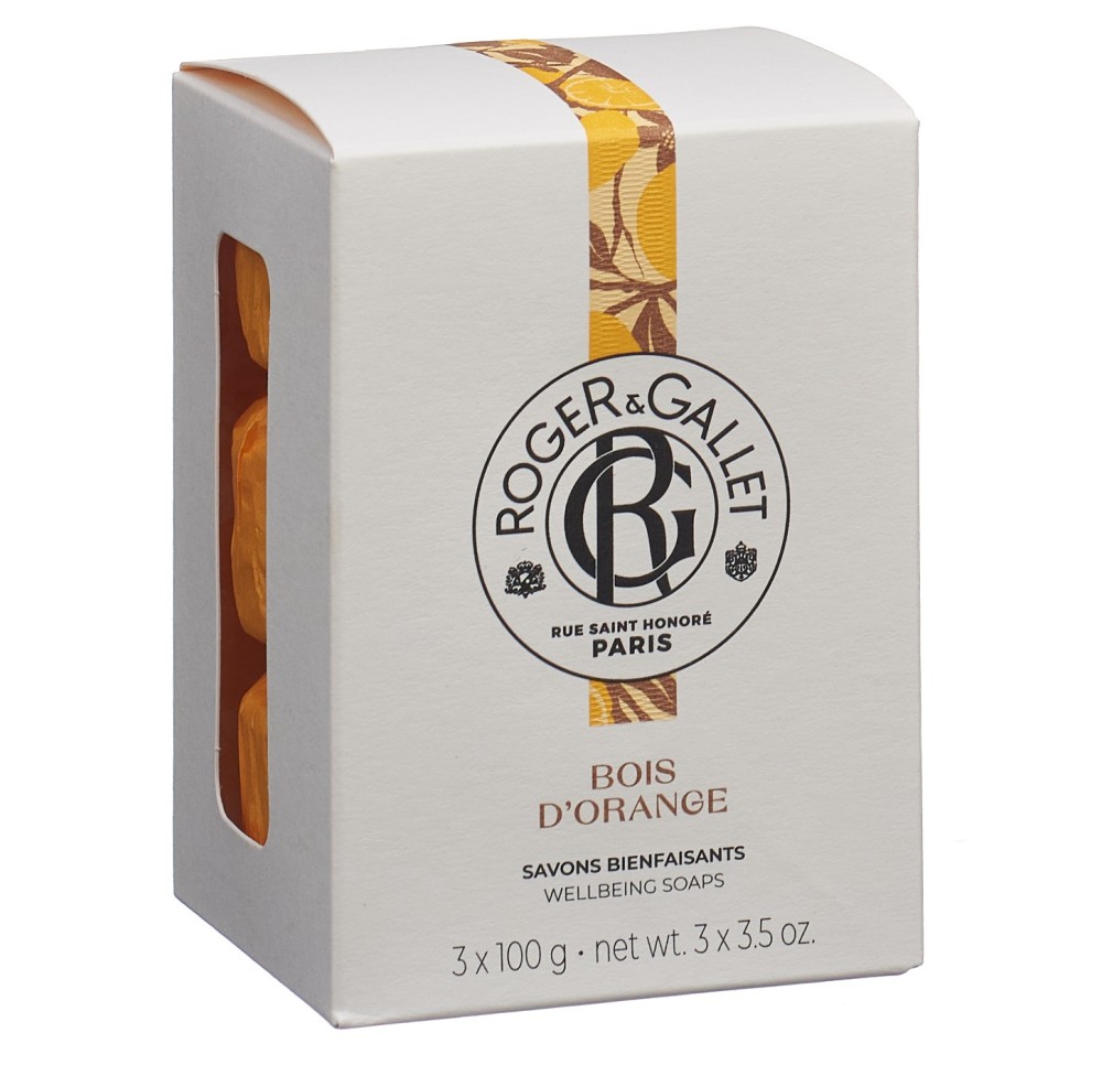 ROGER GALLET BOIS D' Boite 3 Savons 3 x 100 g