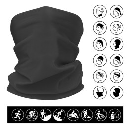 QUICK AID TUBE bandana multifonctionnel anthracite