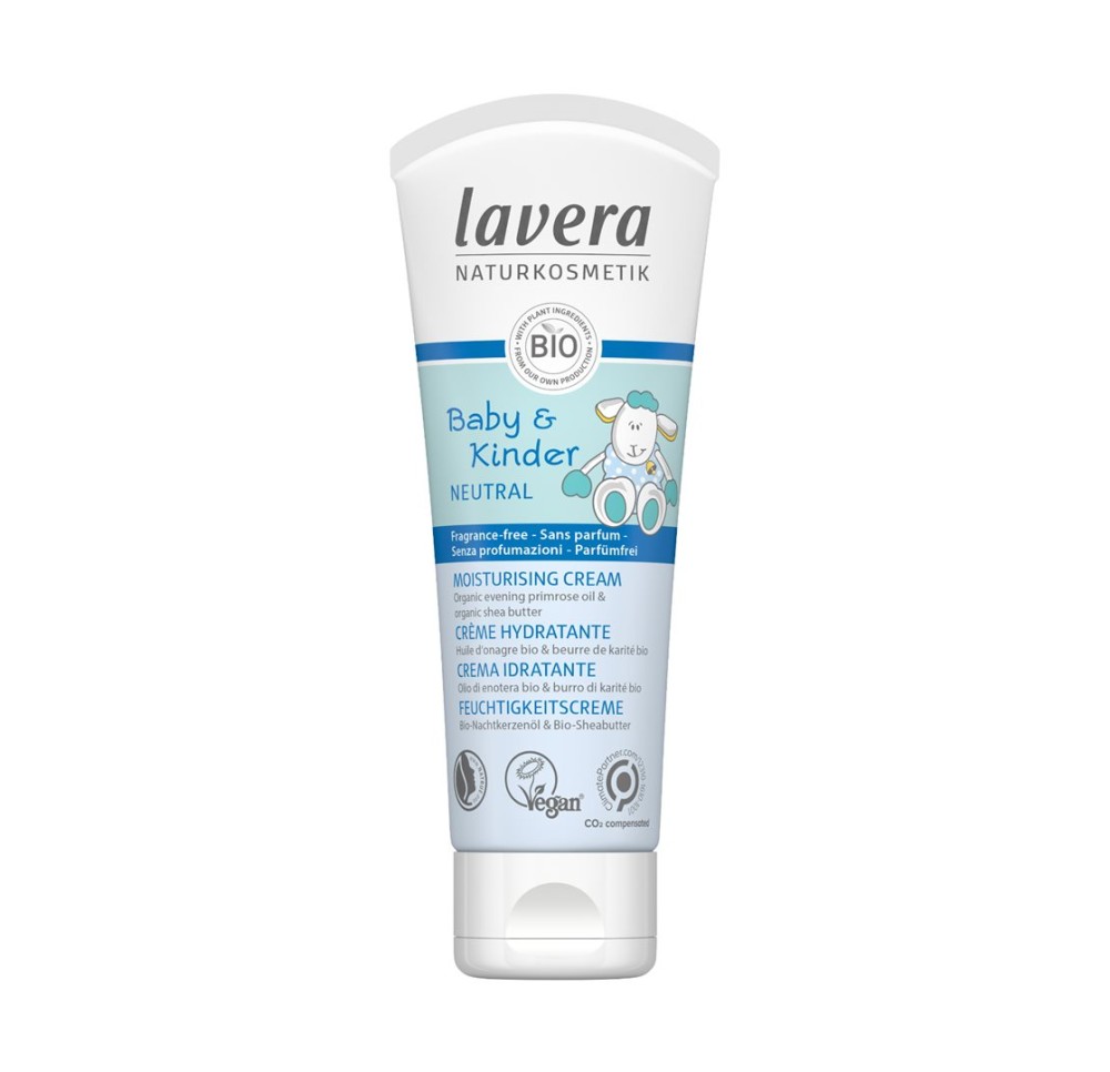 LAVERA crème hydratante bébé&enfant neutre 75 ml