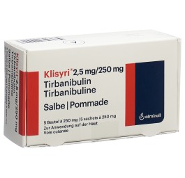 KLISYRI ong 2.5 mg/250mg sach 5 pce