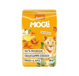 MOGLI Bandes purée fruits sé man pom bio 12 x 25 g