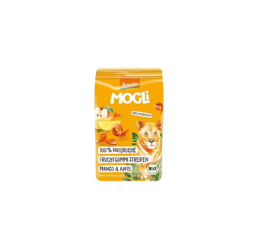 MOGLI Bandes purée fruits sé man pom bio 12 x 25 g MOGLI Bandes purée fruits sé man pom bio 12 x 25 g