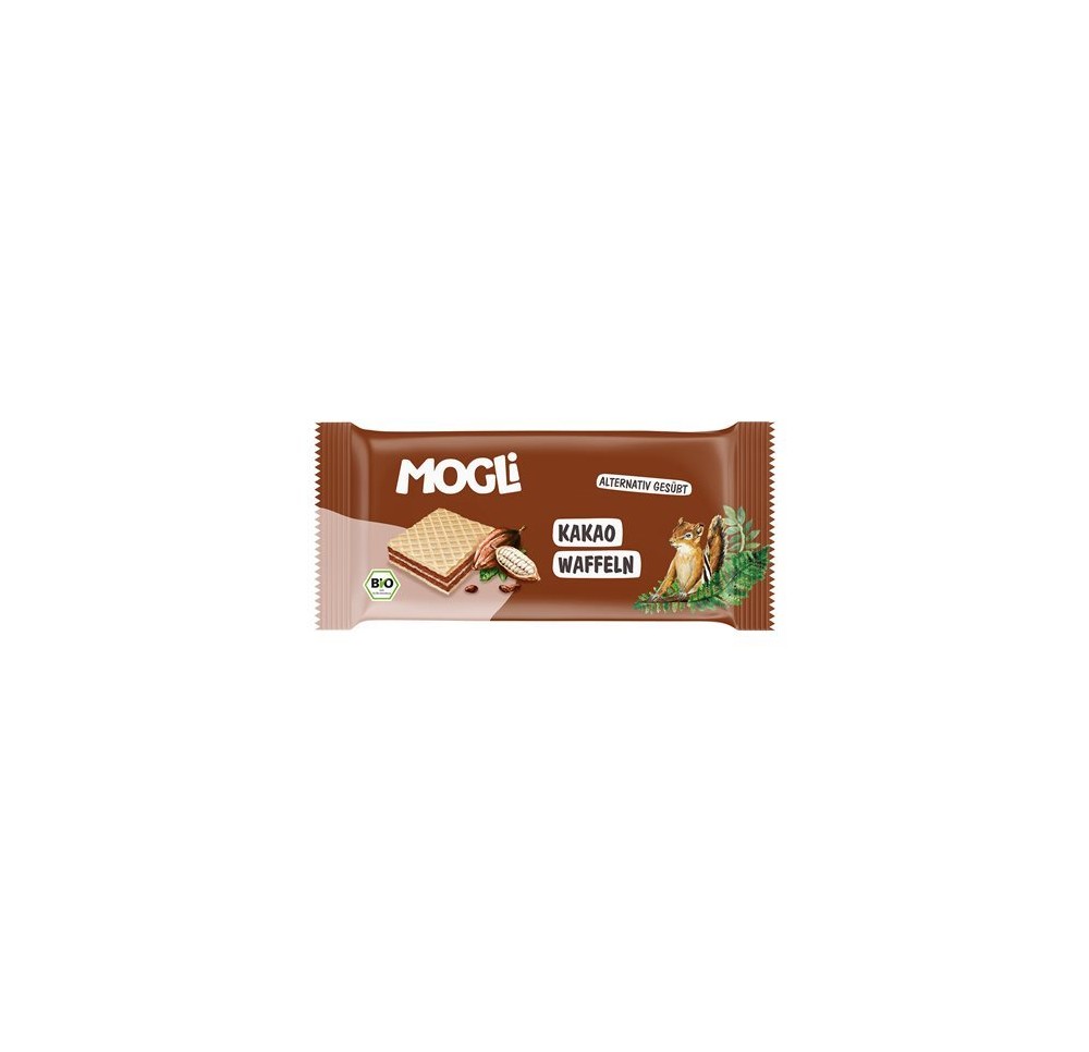 MOGLI Gaufres au cacao bio 20 x 15 g MOGLI Gaufres au cacao bio 20 x 15 g