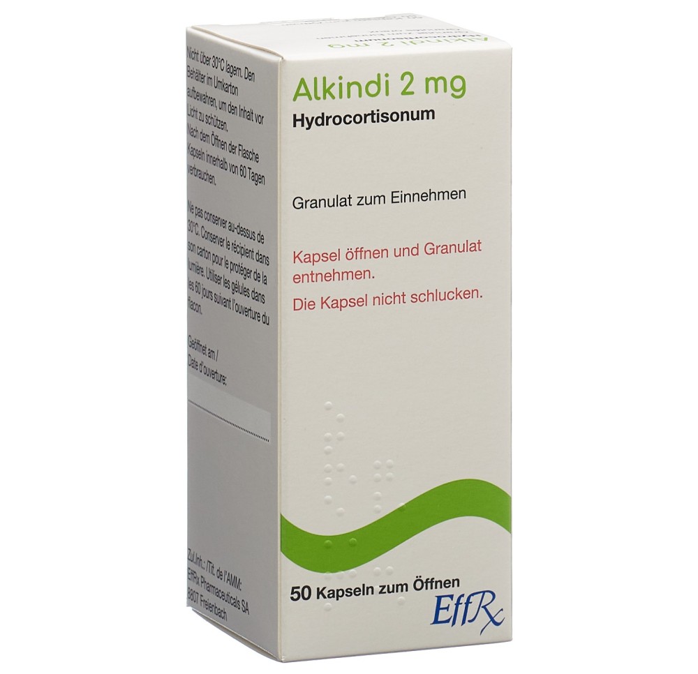ALKINDI gran 2 mg gélules à ouvrir fl 50 pce ALKINDI gran 2 mg gélules à ouvrir fl 50 pce