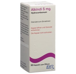 ALKINDI gran 5 mg gélules à ouvrir fl 50 pce