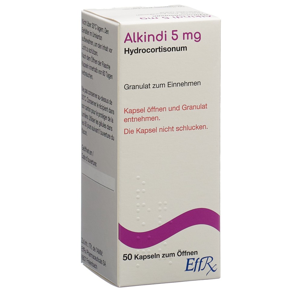 ALKINDI gran 5 mg gélules à ouvrir fl 50 pce ALKINDI gran 5 mg gélules à ouvrir fl 50 pce