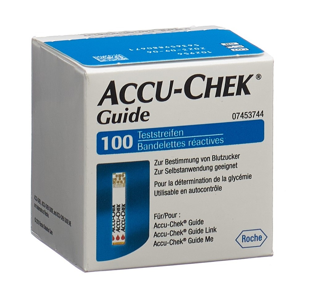 ACCU-CHEK (IP-APS) Guide bandelettes 2 x 50 pce