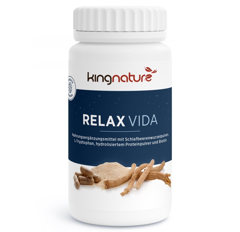 KINGNATURE Relax Vida caps bte 60 pce KINGNATURE Relax Vida caps bte 60 pce