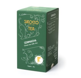 SIROCCO sachets de thé Genmaicha 20 pce