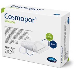 COSMOPOR silicone 10x8cm 10 pce