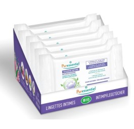 PURESSENTIEL lingettes intimes quotidi disp 10pce