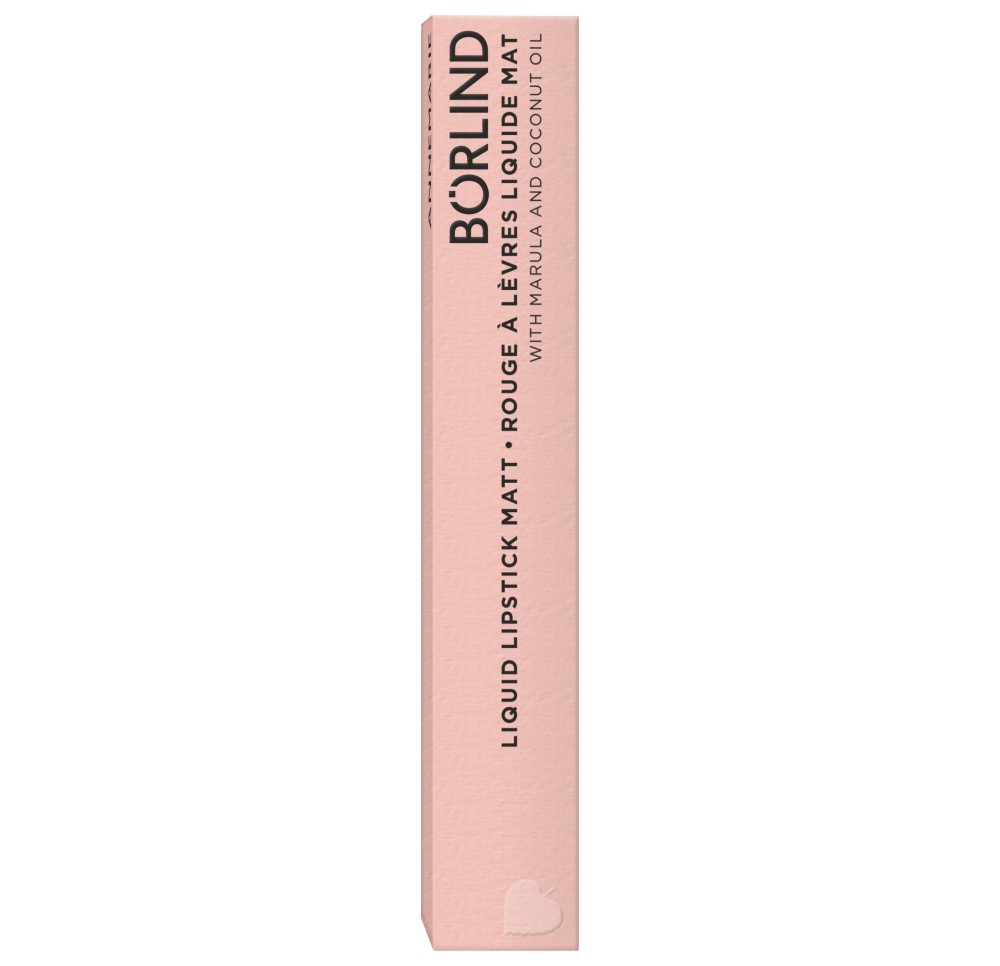 BÖRLIND Flüssiger Lippenstift Matt Rosewood