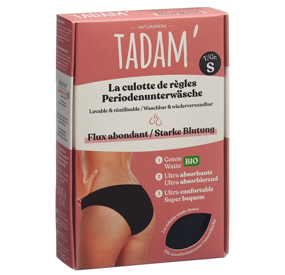 TADAM culotte de règles flux abondant S TADAM culotte de règles flux abondant S