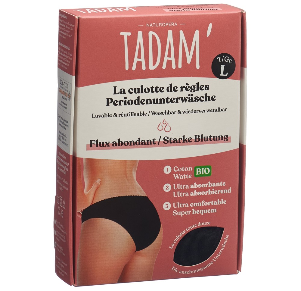TADAM culotte de règles flux abondant L TADAM culotte de règles flux abondant L