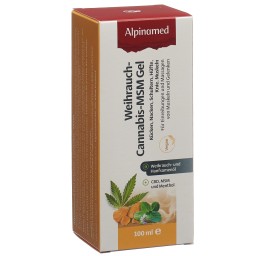 ALPINAMED Gel encens cannabis MSM dist 100 ml