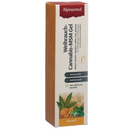 ALPINAMED Gel encens cannabis MSM dist 200 ml