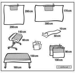 FOLIODRAPE PPlus Set Uni IV 6 pce