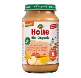 HOLLE birchermuesli aux fruits verre 220 g