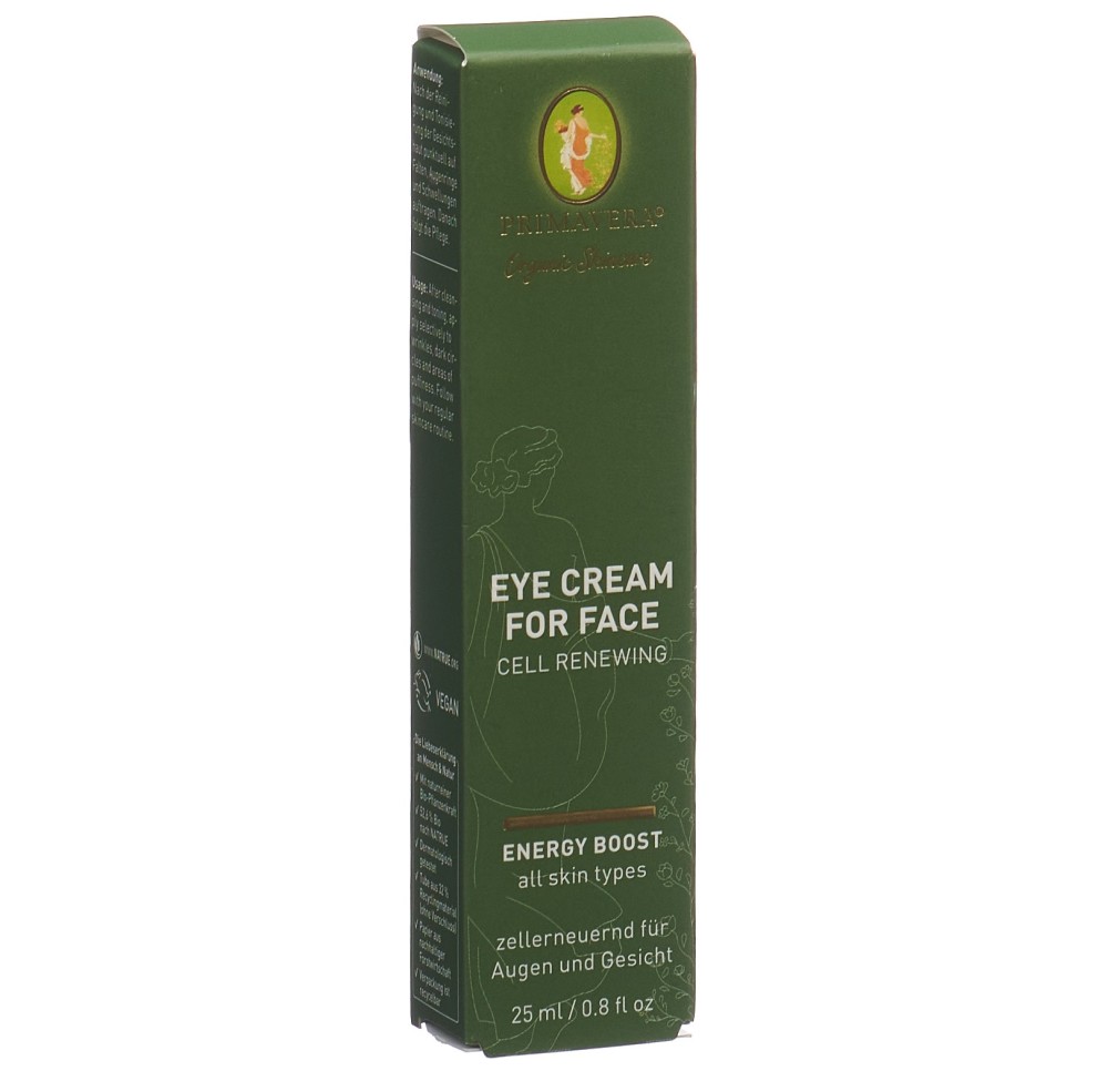 PRIMAVERA Energy Boost Eye Cream or Face tb 25 ml