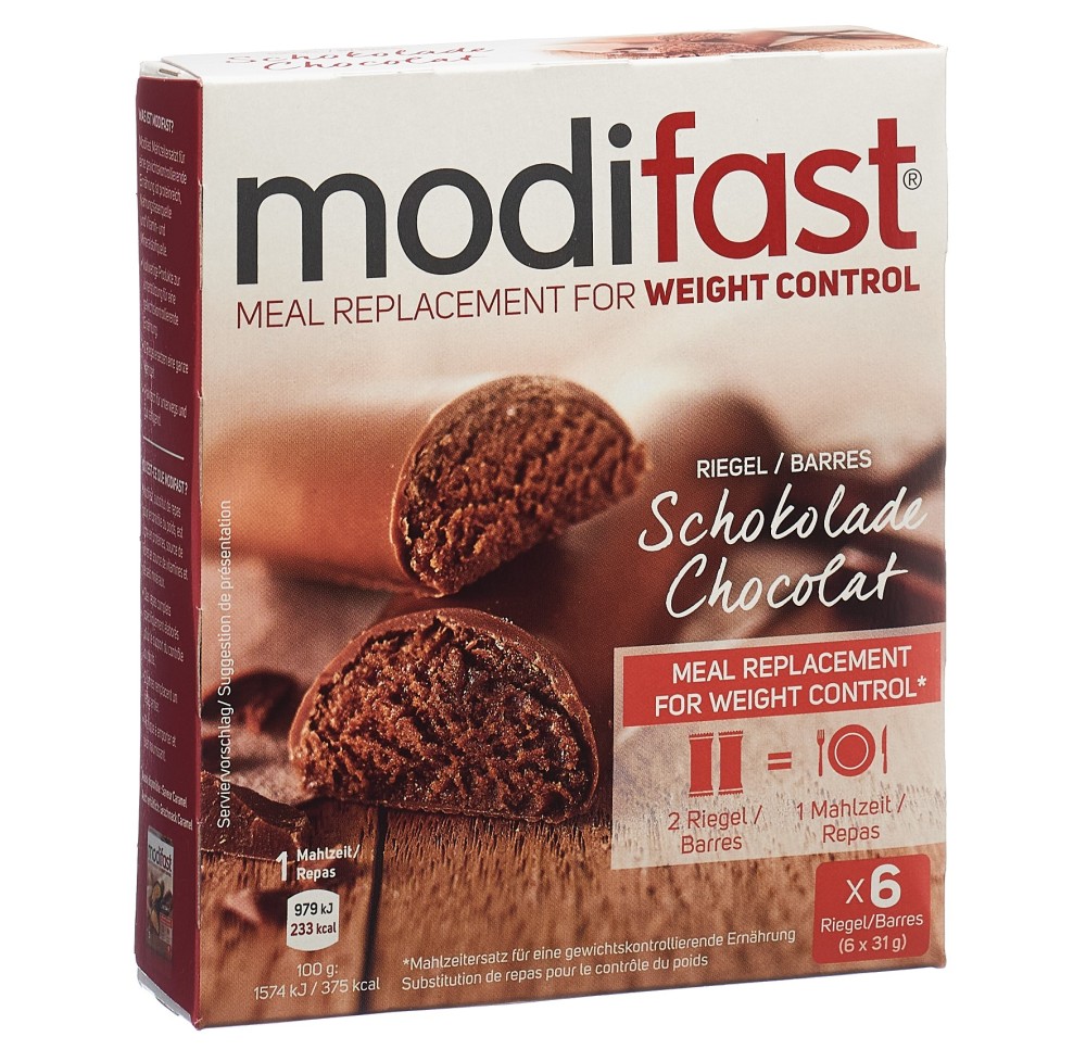 MODIFAST barre chocolat 6 x 31 g MODIFAST barre chocolat 6 x 31 g