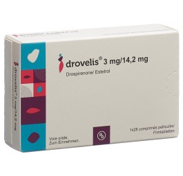 DROVELIS cpr pell 3 mg/14.2 mg 28 pce