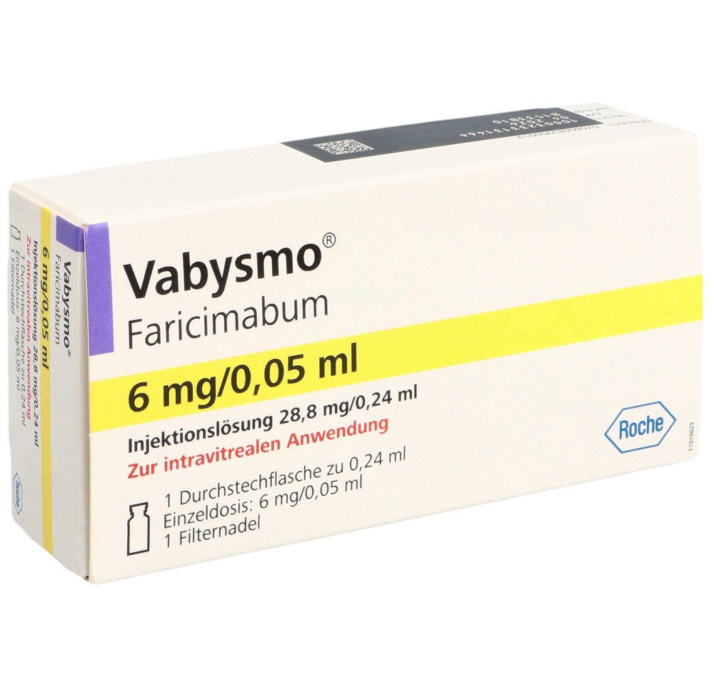 VABYSMO sol inj 6 mg/0.05ml flac 0.24 ml VABYSMO sol inj 6 mg/0.05ml flac 0.24 ml