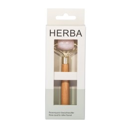 HERBA roller facial rose quartz