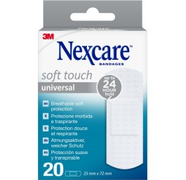 3M NEXCARE Soft Touch univer pansem 25x72mm 20 pce