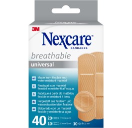 3M NEXCARE Breathable univer pansem 3 tail 40 pce
