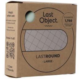 LASTROUND disques démaquillants réutil large vert