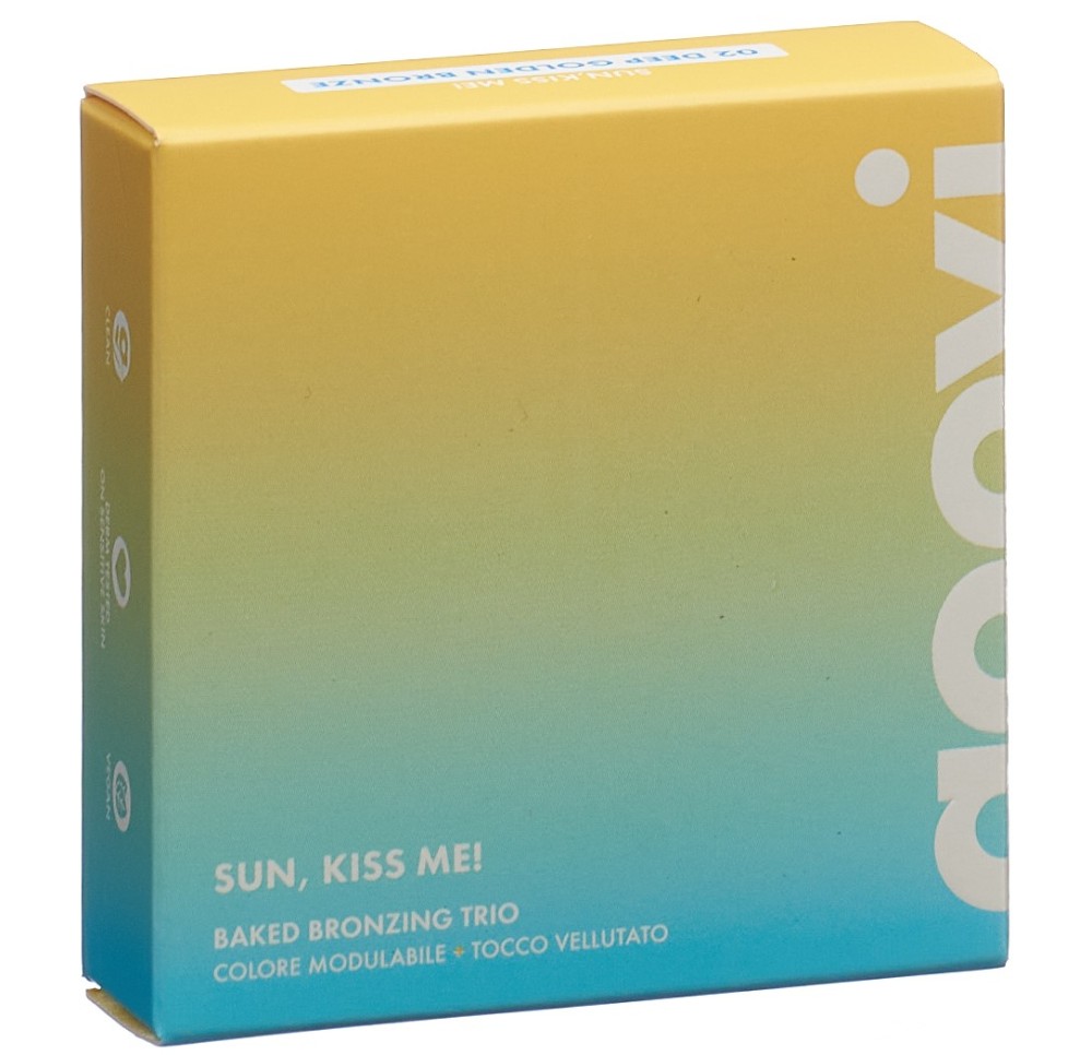 GOOVI SUN KISS ME Trio bronzage poud 02 Deep 6 g