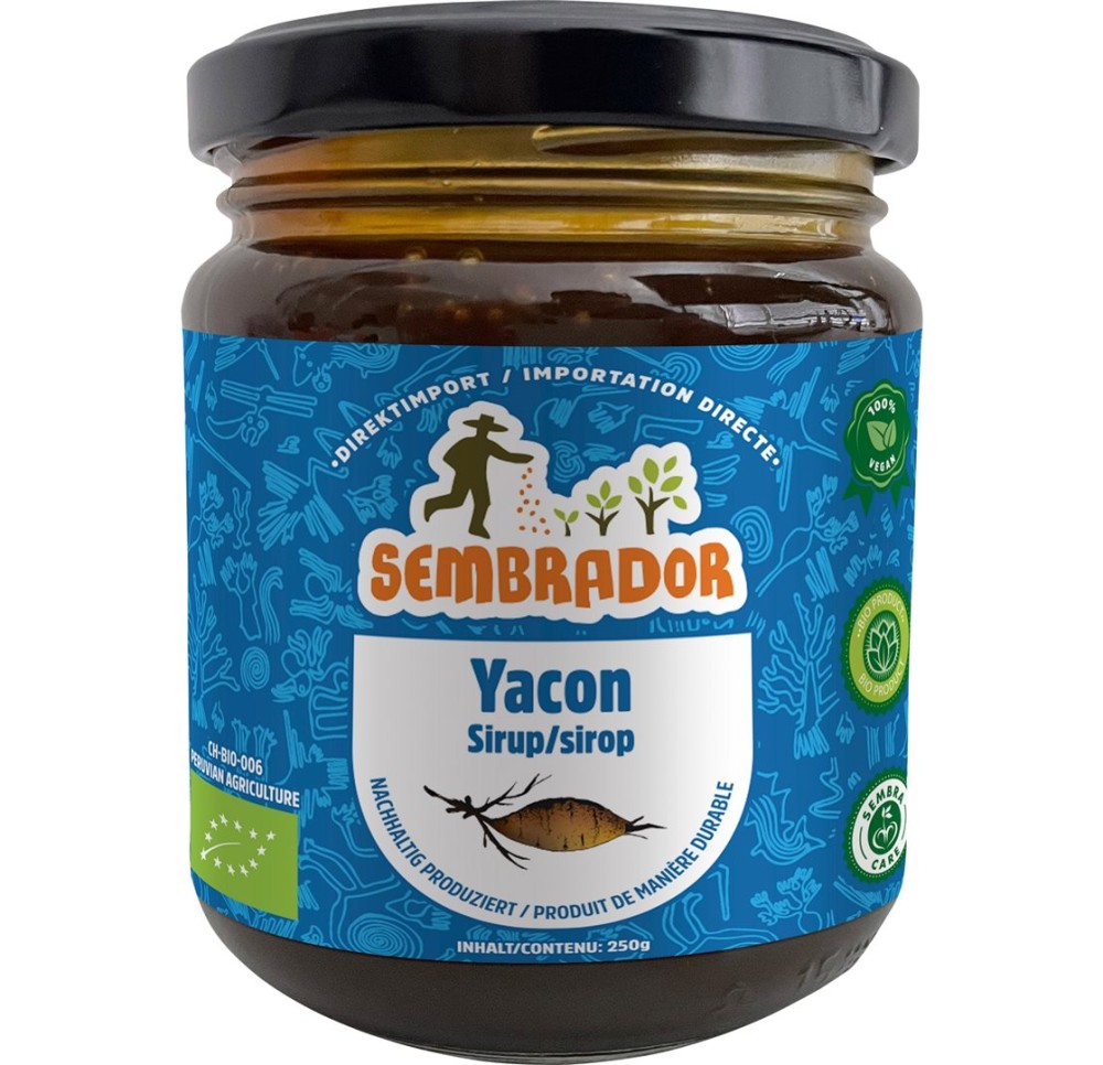 SEMBRADOR sirop de yacón bio verre 250 g SEMBRADOR sirop de yacón bio verre 250 g