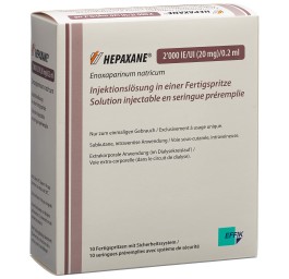 HEPAXANE sol inj 20 mg/0.2ml ser pré 10 pce
