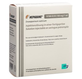 HEPAXANE sol inj 100 mg/ml ser pré 10 pce