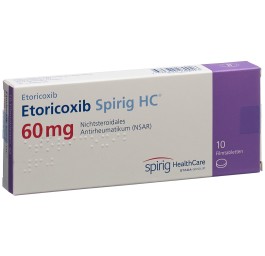 ETORICOXIBE Spirig HC cpr pell 60 mg 10 pce