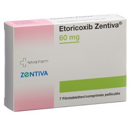 ETORICOXIB Zentiva cpr pell 60 mg 7 pce