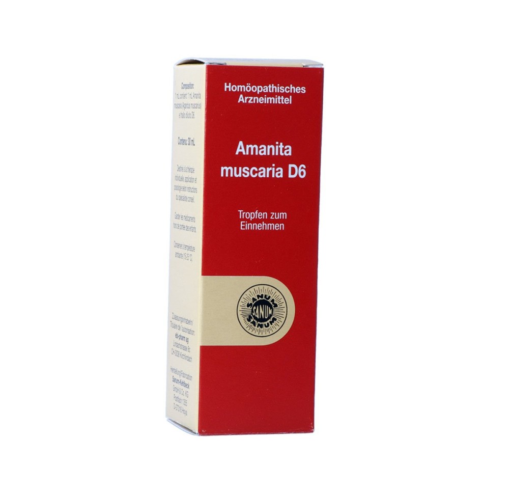 SANUM amanita muscaria gouttes 6 D 30 ml