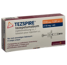 TEZSPIRE sol inj 210 mg/1.91ml ser pré 1.91 ml