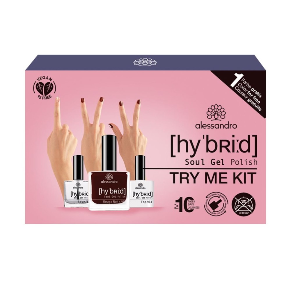 ALESSAN Hybrid try me Set Rouge Noir